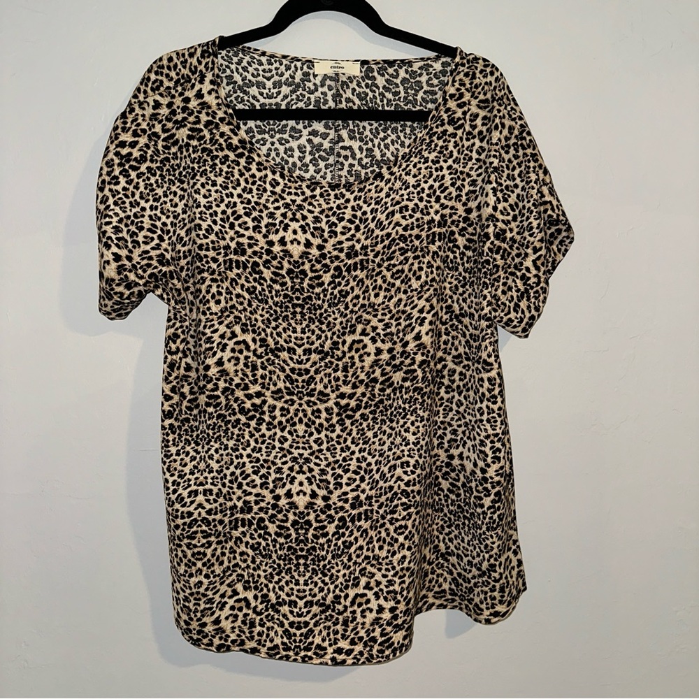 Large beautiful animal print top